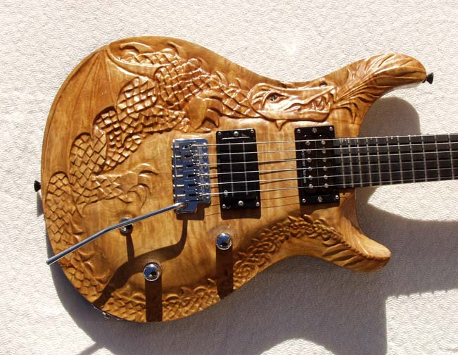 Dragon guitar on sale